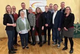 Der neue Kreiskirchenrat der Kreissynode Oldenburg Stadt