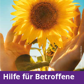 Flyer Hilfe für Betroffene